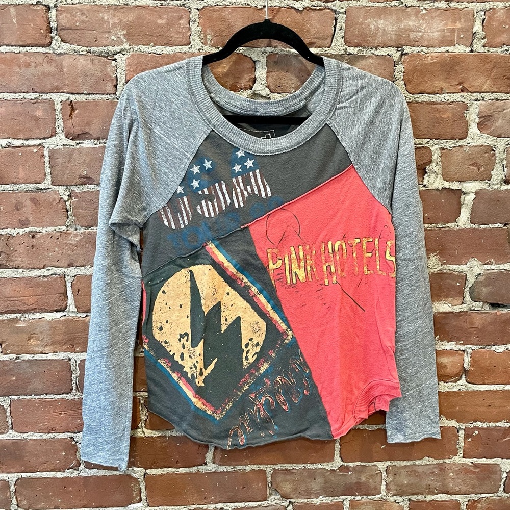 Free People Patchwork Longsleeve